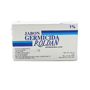 Roldan Germicida 1% Triclocarban Antimicrobial Soap - 75g