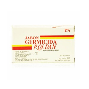 Roldan Germicida 2% Triclocarban Antimicrobial Soap - 75g