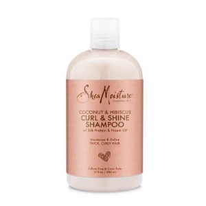 Shea Moisture Coconut & Hibiscus Curl & Shine Shampoo 13oz