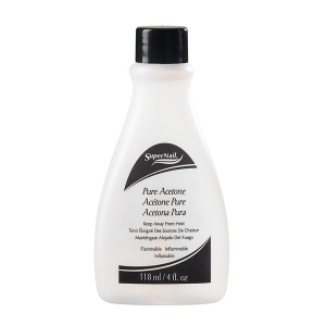 Super Nail Pure Acetone 4oz Super Nail Pure Acetone 4oz