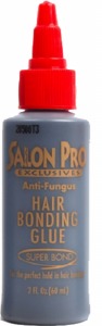 Salon Pro Hair Bonding Glue 2oz Black