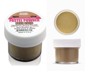 Sassi Dip & Acrylic Pastel Powder - #50271 - 1/4oz - Gold