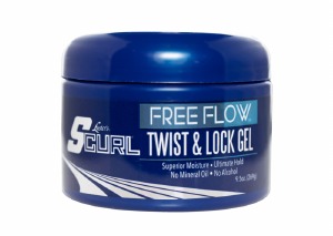 SCurl Free Flow Twist & Lock Gel 9oz