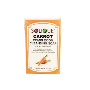 Solique Carrot Complexion Soap - 125g