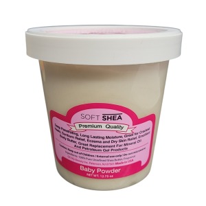 SoShea Whipped Shea Butter 12.75oz - Baby Powder SoShea Whipped Shea Butter 12.75oz - Baby Powder