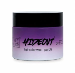 Edge Booster Hideout Hair Color Wax Purple 1.7oz