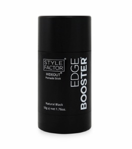 Edge Booster Hideout Pomade Stick Natural Black 1.7oz