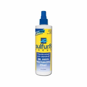 Sulfur8 Fresh Oil Sheen Moisturizing Hair Spray 12oz