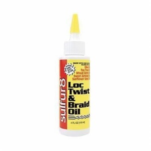 Sulfur8 Loc, Twist & Braid Oil 4oz