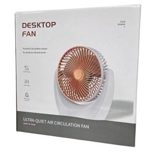 TD Desktop Fan #FAN001GD - Gold