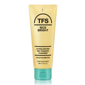 TFS Rice Bright pH Balancing Gel Foaming Cleanser 100ml