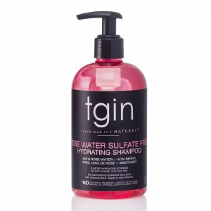 TGIN Rose Water Sulfate Free Hydrating Shampoo 13oz