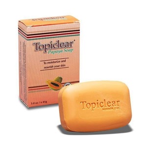 Topiclear Papaya Exfoliating Soap - 85g