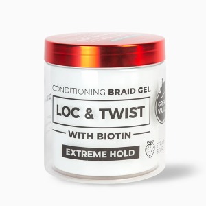 Tyche Conditioning Braid Gel 32.5oz - Extreme Hold - Strawberry