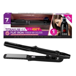 Tyche 1/2" Titanium Heat Flat Iron #TTN-0.5 Tyche 1/2" Titanium Heat Flat Iron #TTN-0.5