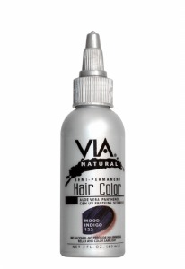 Via Natural Semi-Permanent Hair Color 2oz #122 - Mood Indigo
