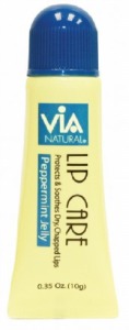 Via Natural Lip Care Peppermint Jelly