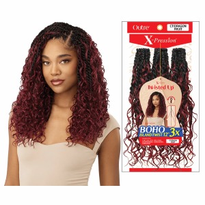 X-Pression 3X Boho Island Twist 12 Inch - # 613 X-Pression 3X Boho Island Twist 12 Inch - # 613
