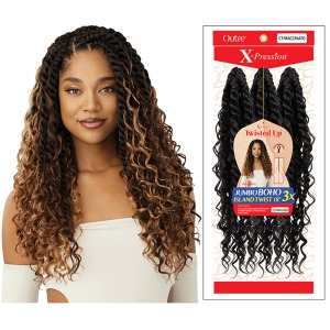 X-Pression 3X Jumbo Boho Island Twist 18 Inch - # 1