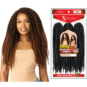 X-Pression 3X Swicy Afro Twist 18 Inch - # 4