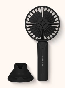 Additional picture of Absolute Pinccat Standing Beauty Fan - #APBF12 - Black