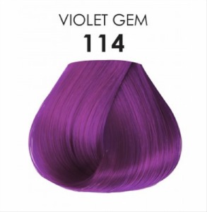 Additional picture of Adore Semi-Permanent Hair Color - 114 - Violet Gem - 4oz