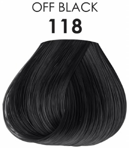 Additional picture of Adore Semi-Permanent Hair Color - 118 - Off Black - 4oz