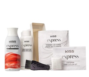 Additional picture of Kiss Express Hair Color Kit #K44 Set - Scarlet
