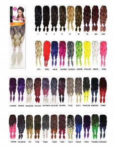 Additional picture of X-Pression Pre-Stretched Braid 50 Inch - # 1