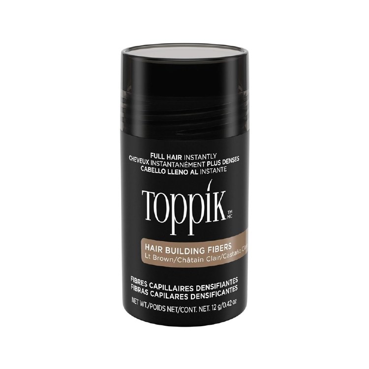 Toppik Hair Building Fibers - Light Brown - 0.42oz