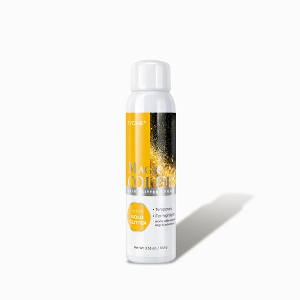 Tyche Magic Hair Color Spray #HLTS17 - Gold Glitter