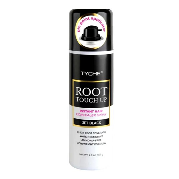 Tyche Root Touch-Up Hair Spray 2oz #HLTU04 - Jet Black