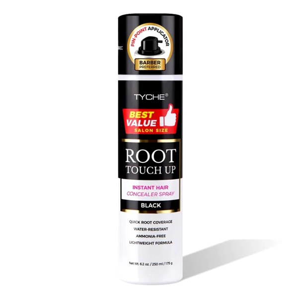 Tyche Root Touch-Up Hair Spray 6.2oz #HLTU10 - Black