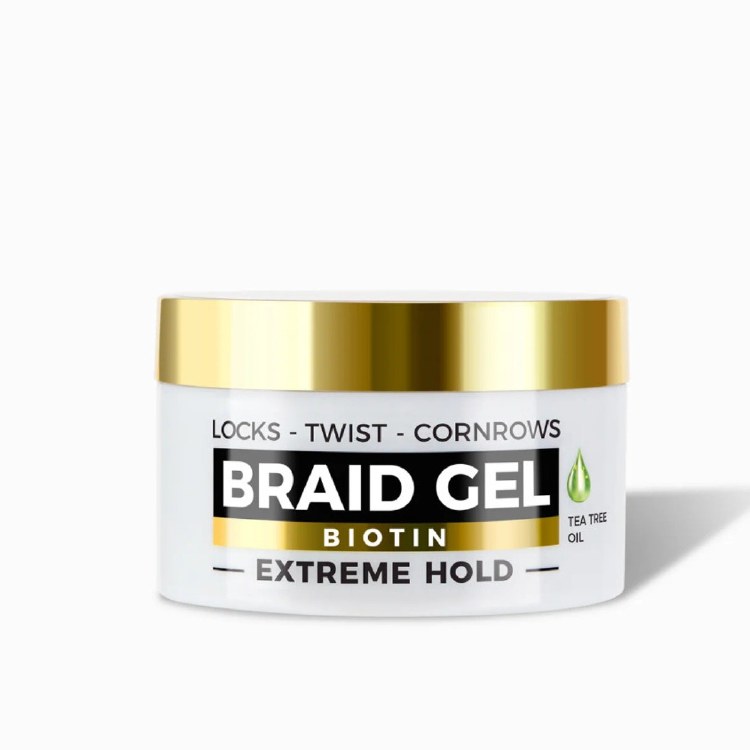 Tyche Braid Gel 8.45oz - Extreme Hold #HYBL01