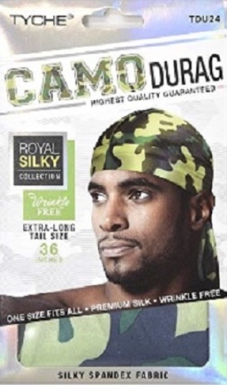 Tyche Camo Durag Lime #TDU24