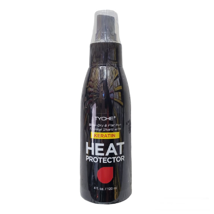 Tyche Black Heat Protector Spray 4oz #TH-4.0