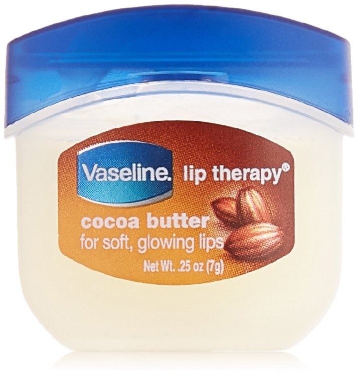 Vaseline Lip Therapy Cocoa Butter for Soft, Glowing Lips 0.25oz