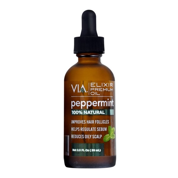 Via Elixir Premium Oil 2oz - Peppermint