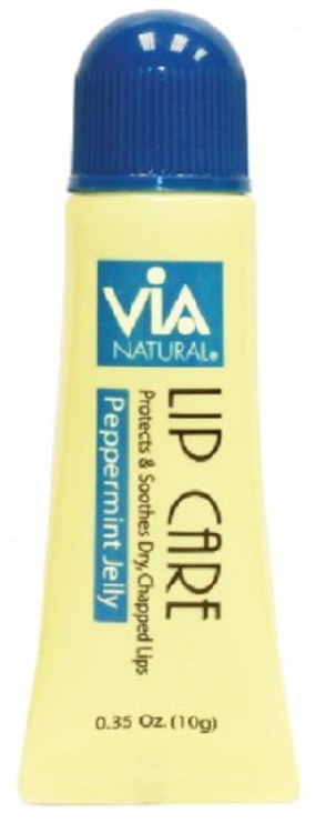 Via Natural Lip Care Peppermint Jelly