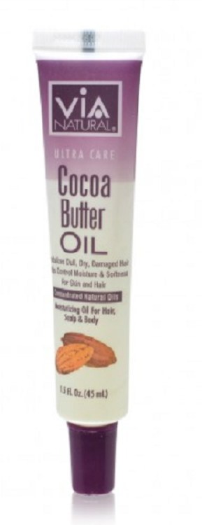 Via Natural Ultra Care Cocoa Butter Oil 1.5oz