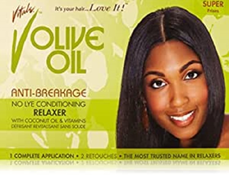 Vitale Olive Oil Relaxer Kit Anti Breakage - Regular