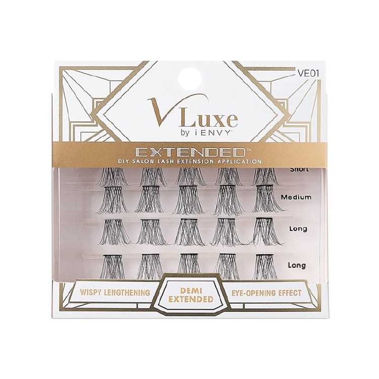 V-Luxe Extended Collection - Eyelash Extension Demi Extended #VE01