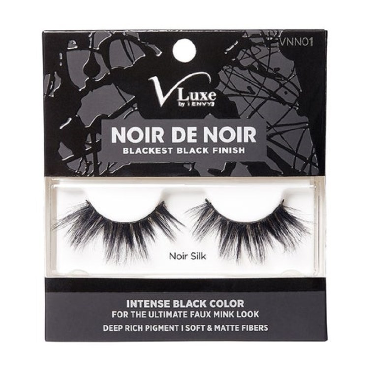 V-Luxe i-Envy By Kiss Noir De Noir Eyelashes- VNN01 Noir Silk
