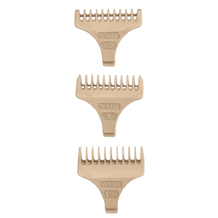 WAHL T-Shaped Trimming Guides - 3 Pack - #3059 - Tan