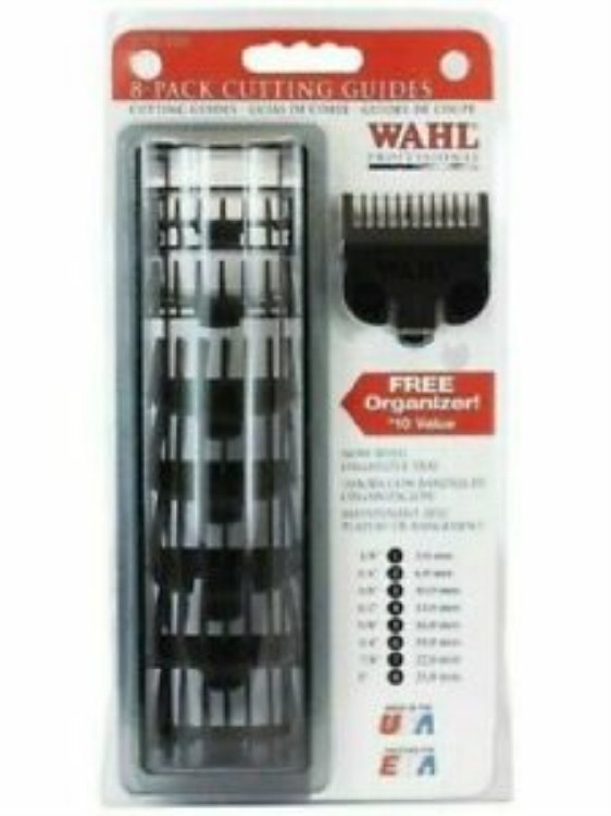 WAHL Blistered 8 Pack Clipper Cutting Guide - #3170-500