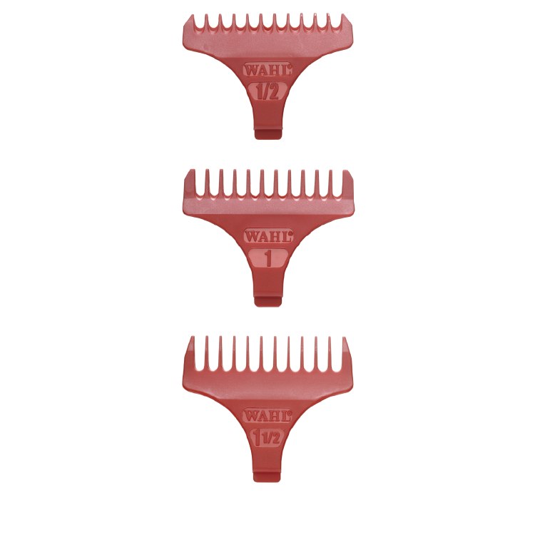 WAHL T-Shaped Extra Wide Trimming Guides - #3792 - Red