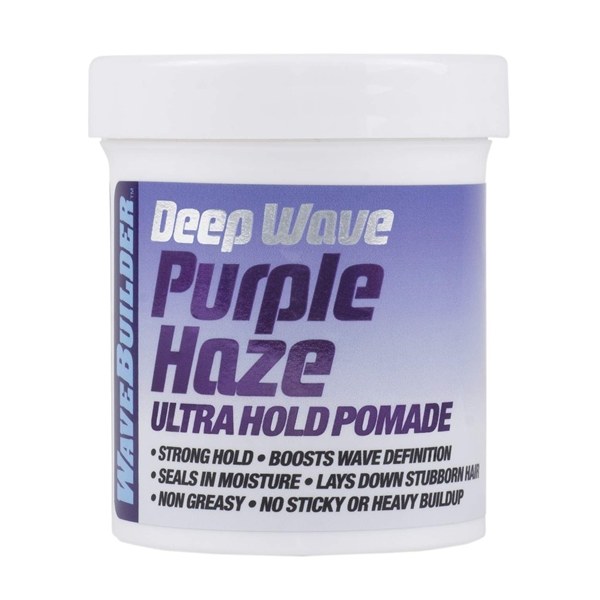 WaveBuilder Deep Wave Purple Haze Ultra Hold Pomade 3oz