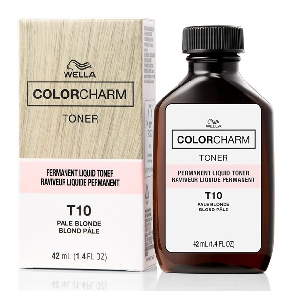 Wella Color Charm Permanent Liquid Hair Toner #T10 - Pale Blonde