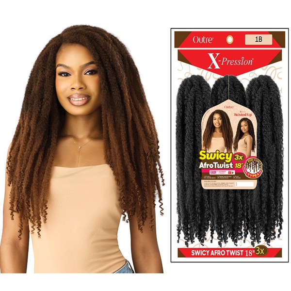 X-Pression 3X Swicy Afro Twist 18 Inch - # 4