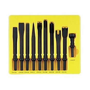 10PC IMPACT CHISEL SET